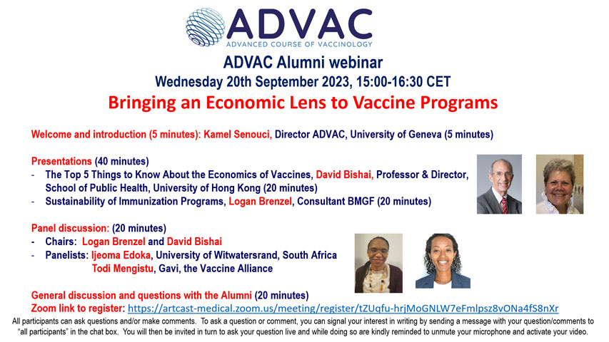 Bringing an Economic Lens to Vaccine Programs